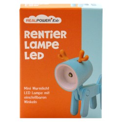 RealPower LED-Tier Taschanlampe Blue deer — Buy in Cyprus with Fast Delivery