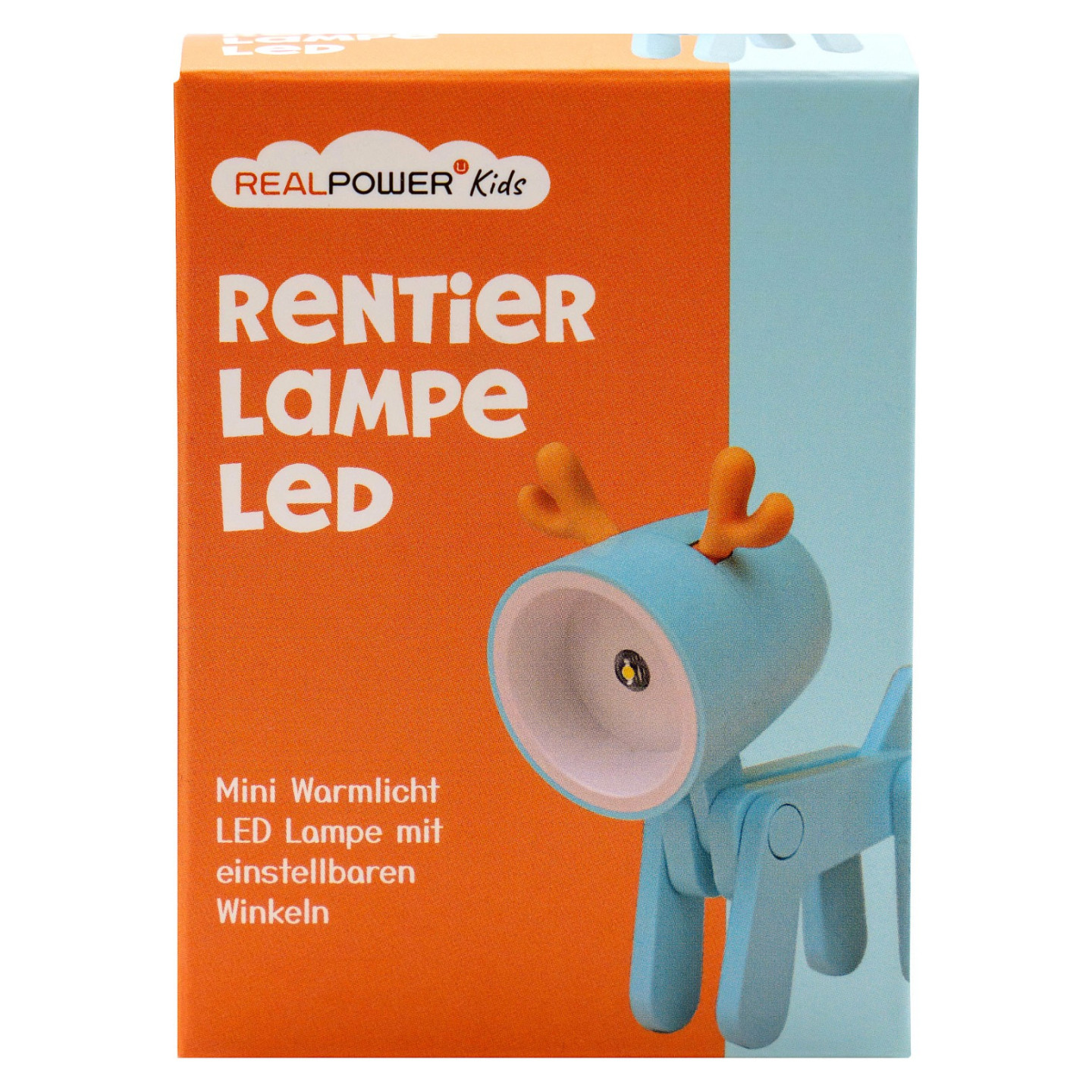 RealPower LED-Tier Taschanlampe Blue deer — Buy in Cyprus with Fast Delivery