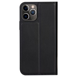 dbramante1928 - Flip-Hlle fr Mobiltelefon - recyceltes Kunstleder - Schwarz - fr Apple iPhone 13 Pro Max