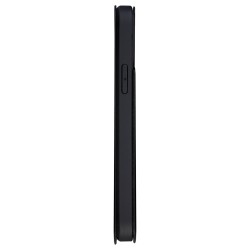 dbramante1928 - Flip-Hlle fr Mobiltelefon - recyceltes Kunstleder - Schwarz - fr Apple iPhone 13 Pro Max