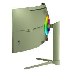 Arozzi TFT Nova 49' VA 165Hz curved waldgrün — Buy in Cyprus with Fast Delivery