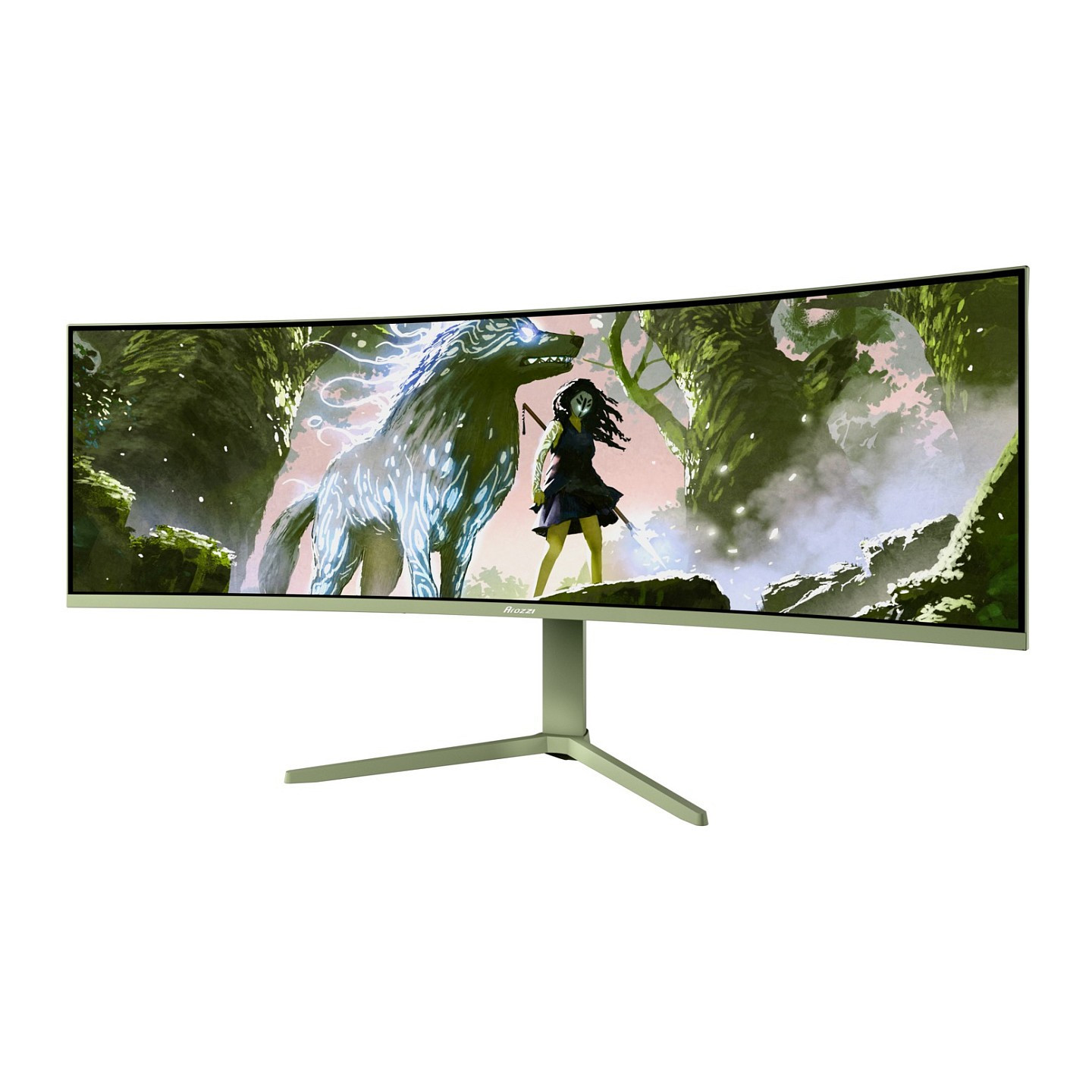 Arozzi TFT Nova 49' VA 165Hz curved waldgrün — Buy in Cyprus with Fast Delivery
