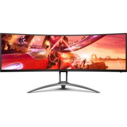 Buy AOC AG493UCX2 - 49-inch Curved VA Monitor (5120x1440 DQHD, 32:9) 165Hz, 1ms,... in Cyprus, Nicosia, Limassol, Larnaka, Pafos