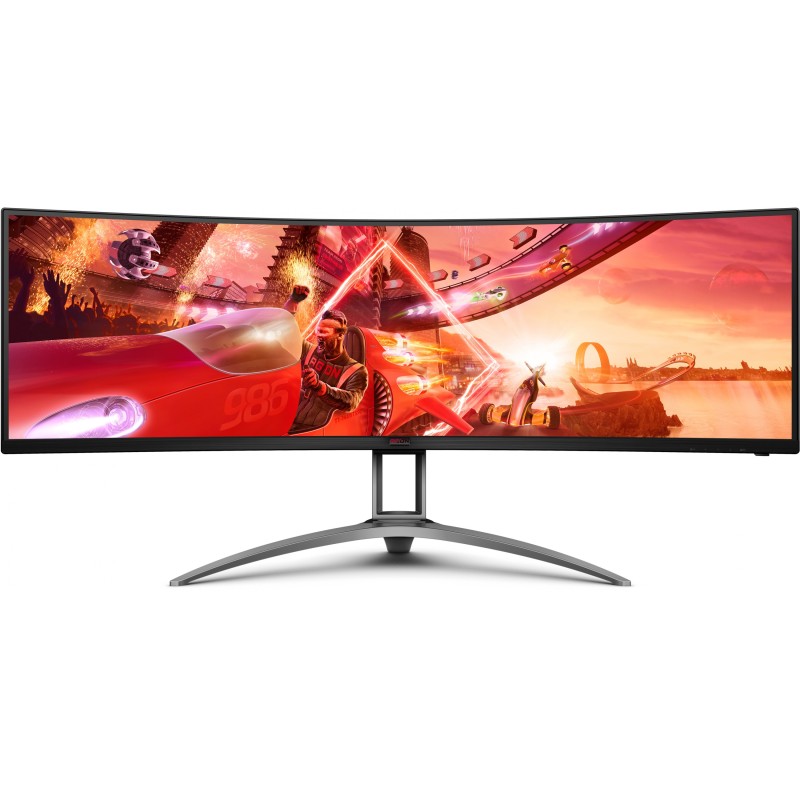 Buy AOC AG493UCX2 - 49-inch Curved VA Monitor (5120x1440 DQHD, 32:9) 165Hz, 1ms,... in Cyprus, Nicosia, Limassol, Larnaka, Pafos