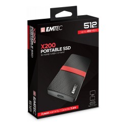 512GB Emtec 3.2Gen1 X200 Portable retail — Buy in Cyprus with Fast Delivery