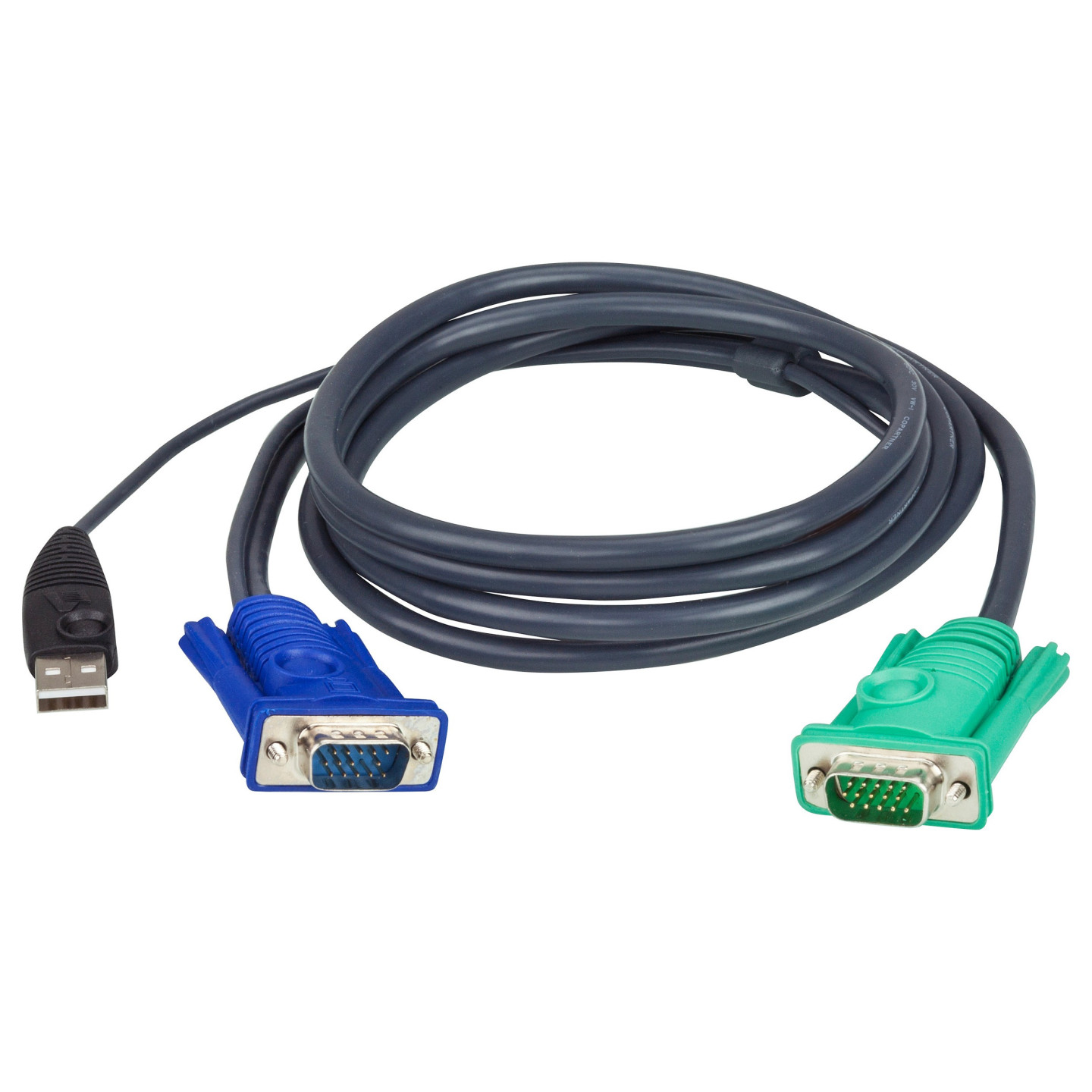 ATEN 2L-5205U KVM-Kabel VGA USB schwarz 5m — Buy in Cyprus with Fast Delivery