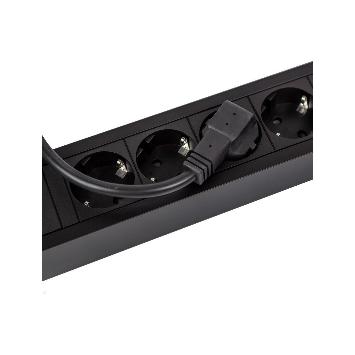 BACHMANN PRIMO2 Steckdosenleiste 6x Schutzkontakt Aluminium schwarz 2m — Buy in Cyprus with Fast Delivery