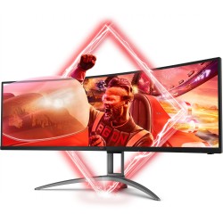 Buy AOC AG493UCX2 - 49-inch Curved VA Monitor (5120x1440 DQHD, 32:9) 165Hz, 1ms,... in Cyprus, Nicosia, Limassol, Larnaka, Pafos