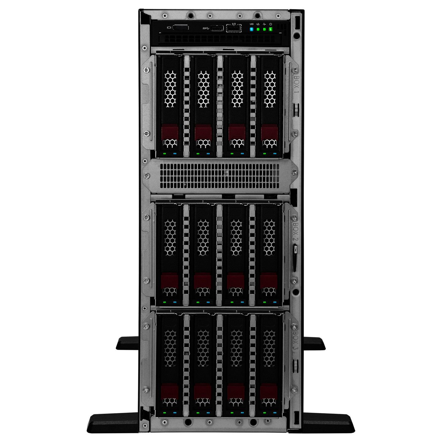 Server HPE ProLiant ML350 Gen11 Intel Xeon Silver 4510 2.4GHz 12c 1P 2x32GB-R 8SFF NS204i-u MR408i-o 2x1000W PS EU Se...