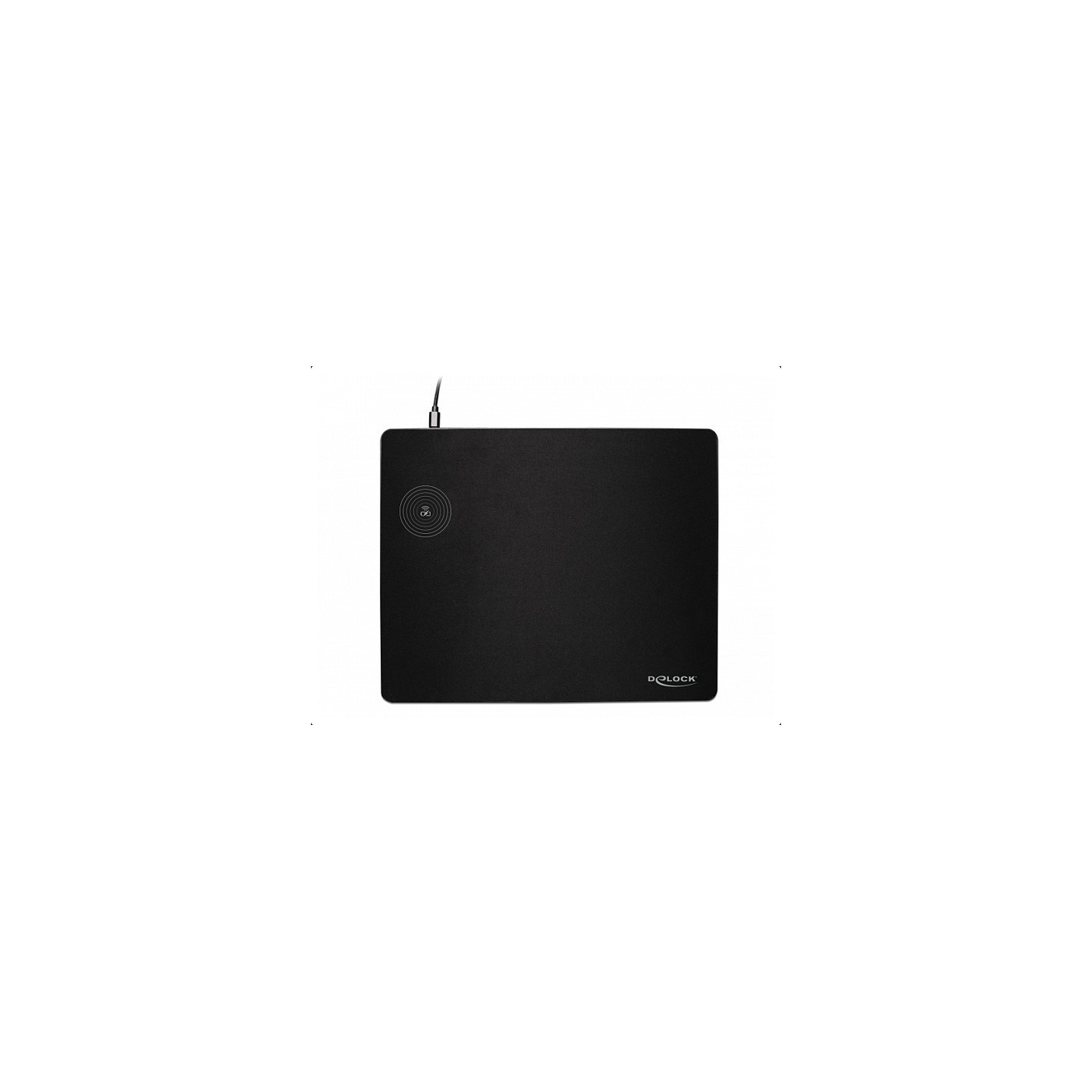 Mauspad mit Induktions-Ladefunktion USB DeLock Black — Buy in Cyprus with Fast Delivery