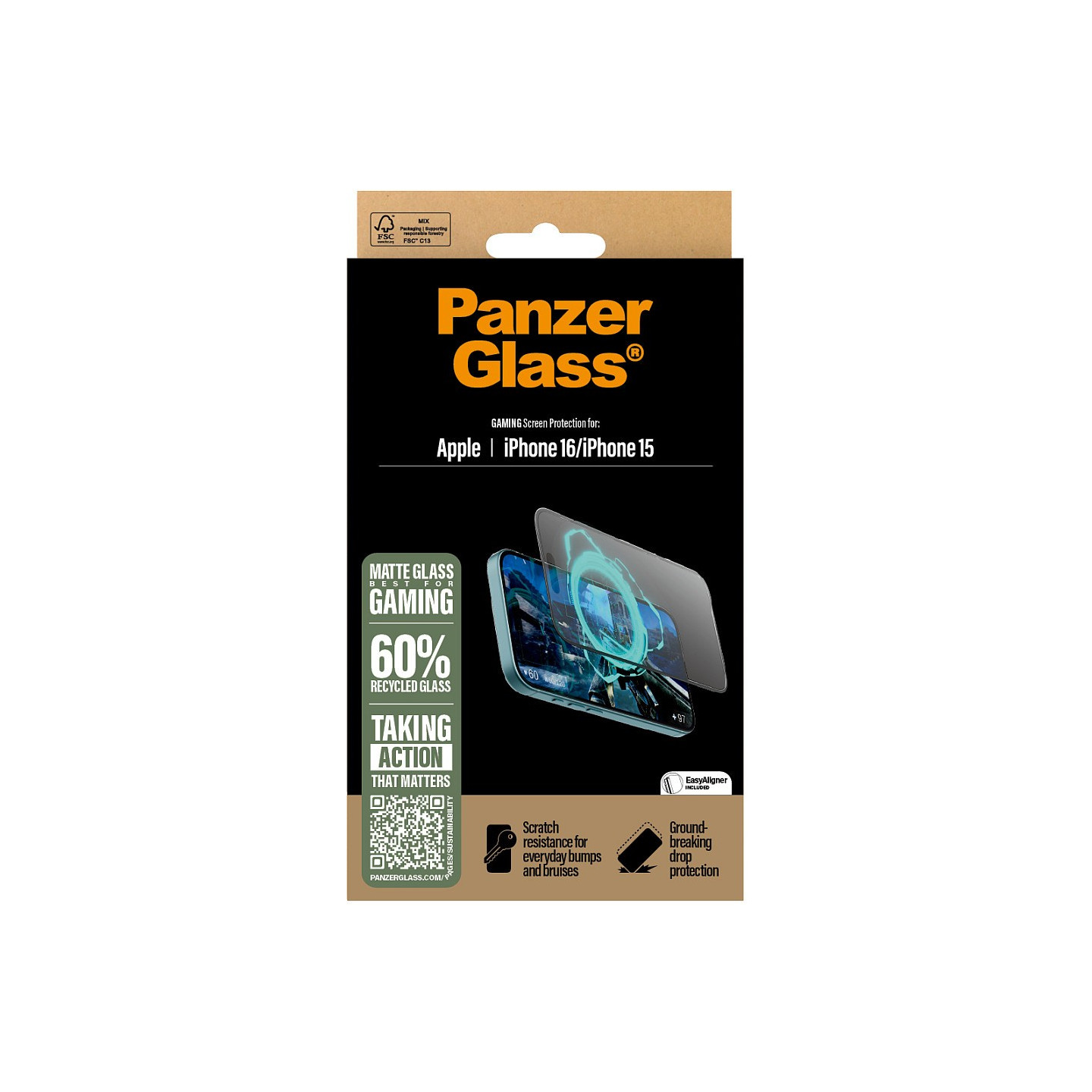 Panzerglass PANZERGLASS GAMING SCREEN — Buy in Cyprus with Fast Delivery
