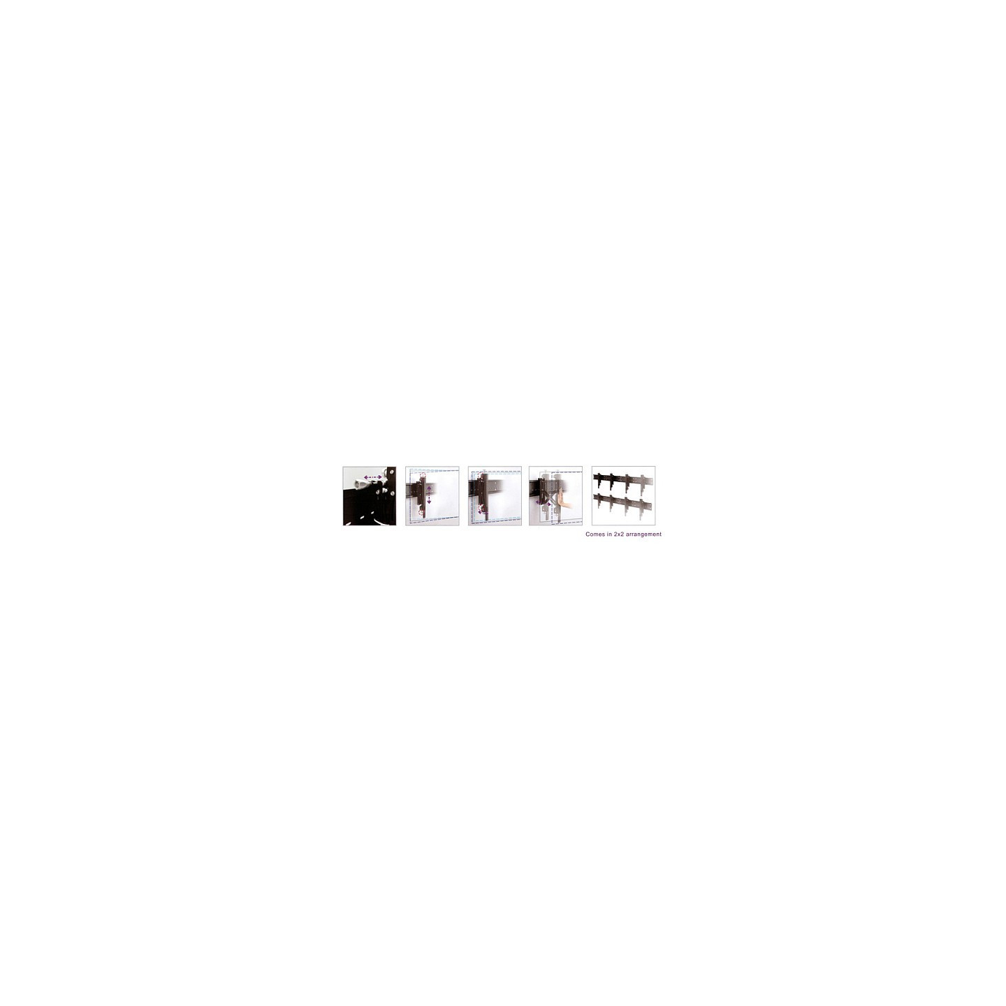 ROLINE Video-Wand-Lsung fr Digital Signage Dual Screen Halterung — Buy in Cyprus with Fast Delivery