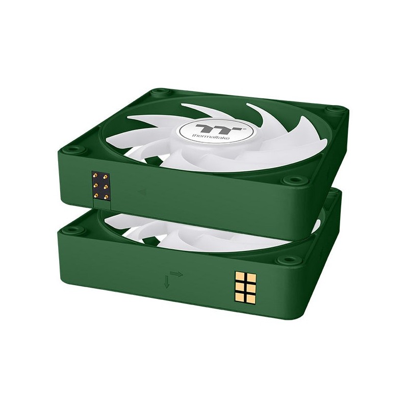Buy Thermaltake CT120 EX ARGB Sync 120mm Fan - Racing Green - 3-Pack, 500–2000... in Cyprus, Nicosia, Limassol, Larnaka, Pafos