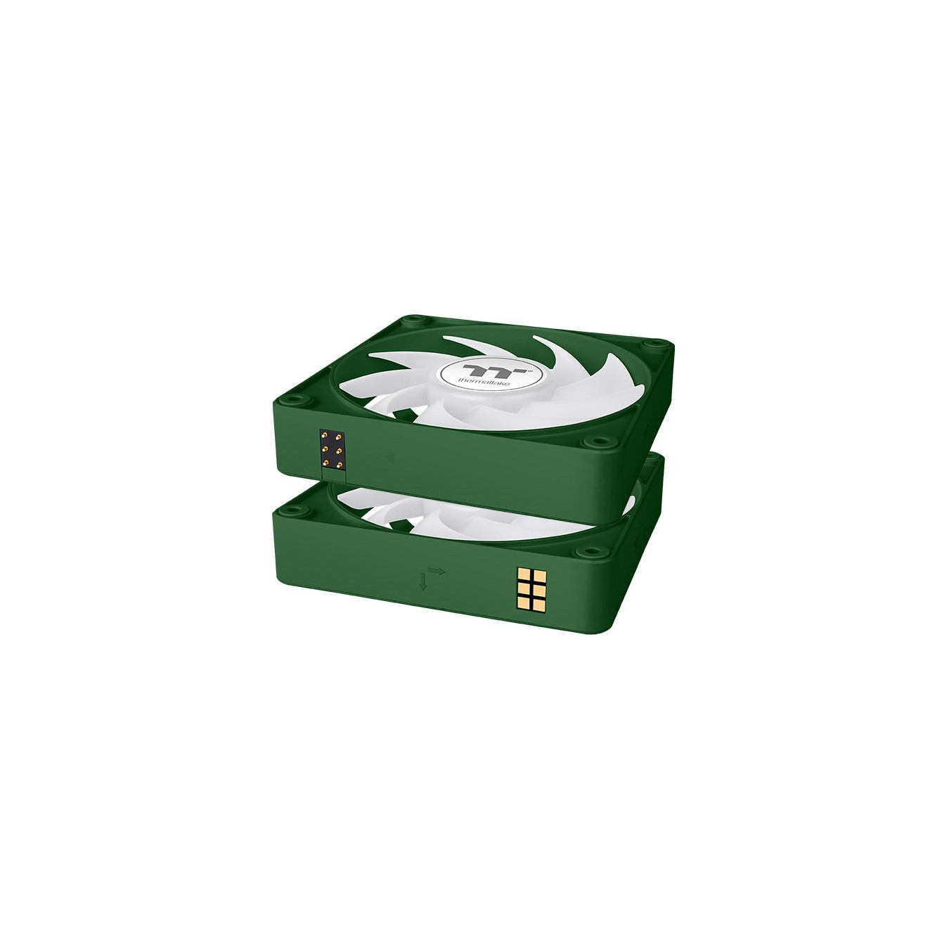 Thermaltake CT120 EX ARGB Sync 120mm Fan - Racing Green - 3-Pack, 500–2000 RPM, 68 CFM — Buy in Cyprus with Fast Delivery