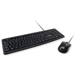 Equip Kabelgebundene Kombi Keyboard+Mouse. schwarz. portugie — Buy in Cyprus with Fast Delivery