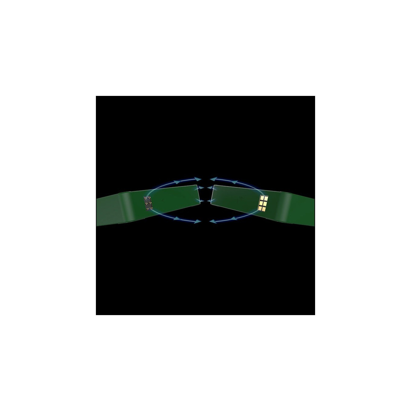 Thermaltake CT120 EX ARGB Sync 120mm Fan - Racing Green - 3-Pack, 500–2000 RPM, 68 CFM — Buy in Cyprus with Fast Delivery