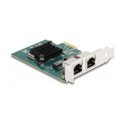 PCI Express x1 Netzwerkkarte Gigabit LAN 2 x RJ45 BCM — Buy in Cyprus with Fast Delivery