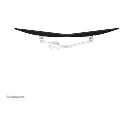 Neig-. Schwenk-und Drehbare Tischhalterung für zwei Flachbildschirme bis 32' 2x 8KG White Neomounts