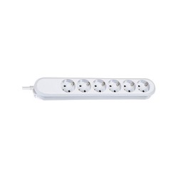 Steckdosenleiste 6x Stecker Bachmann SMART weiß — Buy in Cyprus with Fast Delivery