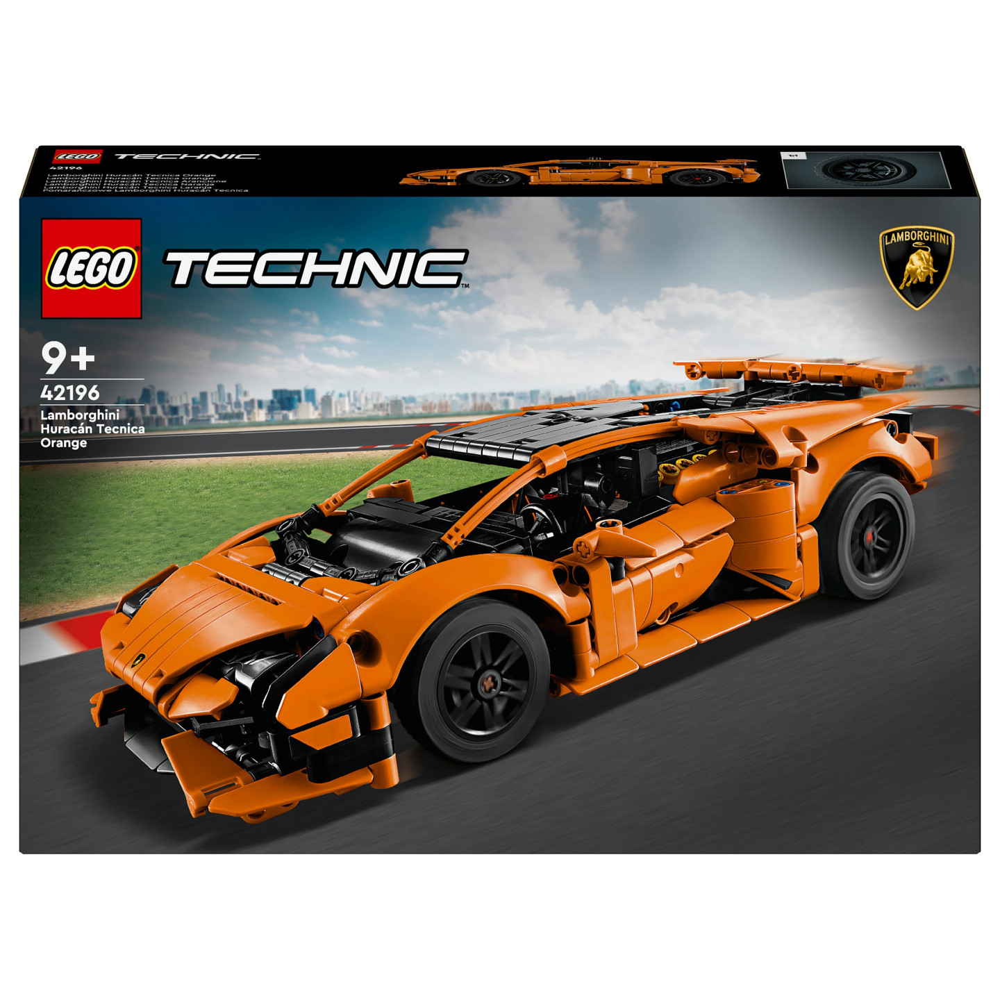 LEGO Technic 42196 Lamborghini Huracán Tecnica Orange — Buy in Cyprus with Fast Delivery
