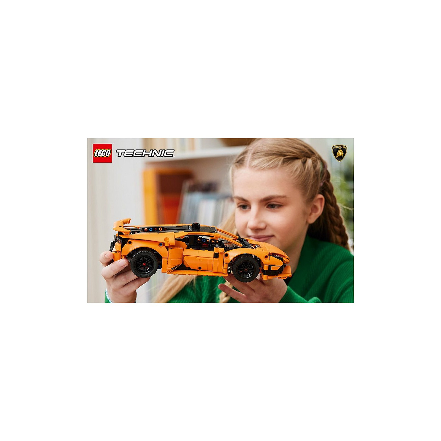 LEGO Technic 42196 Lamborghini Huracán Tecnica Orange — Buy in Cyprus with Fast Delivery