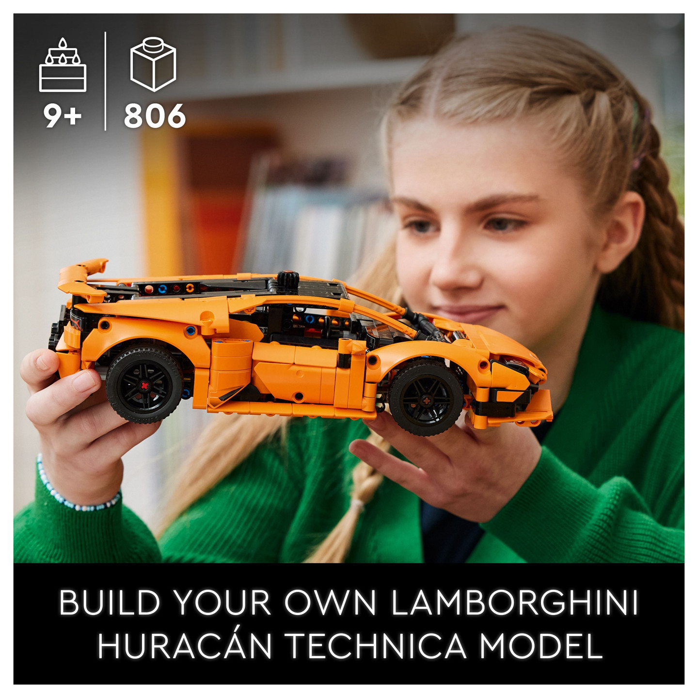 LEGO Technic 42196 Lamborghini Huracán Tecnica Orange — Buy in Cyprus with Fast Delivery