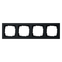 GIRA 021409 Abdeckrahmen 4f Gira E2 Schwarz — Buy in Cyprus with Fast Delivery