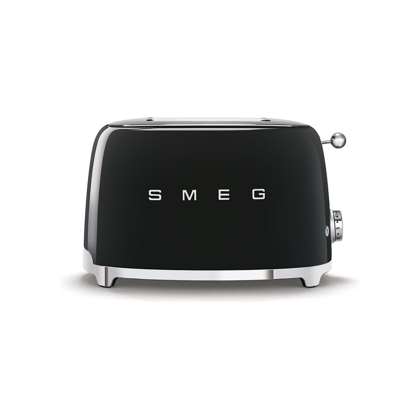SMEG Toaster 2-Schlitz kompakt 50s Style TSF01BLEU. Schwarz. Hochglanz — Buy in Cyprus with Fast Delivery