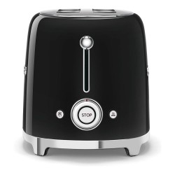 SMEG Toaster 2-Schlitz kompakt 50s Style TSF01BLEU. Schwarz. Hochglanz — Buy in Cyprus with Fast Delivery