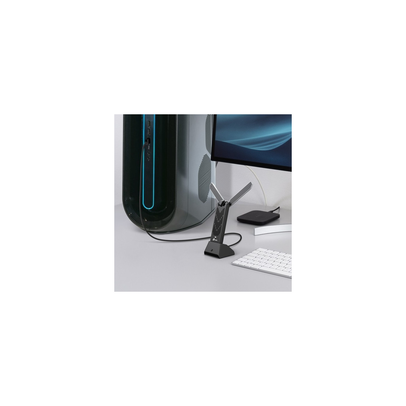 TP-Link Archer TBE400UH BE6500 - Tri-Band Wi-Fi 7 USB Adapter (USB 3.2 Gen1), Grey — Buy in Cyprus with Fast Delivery