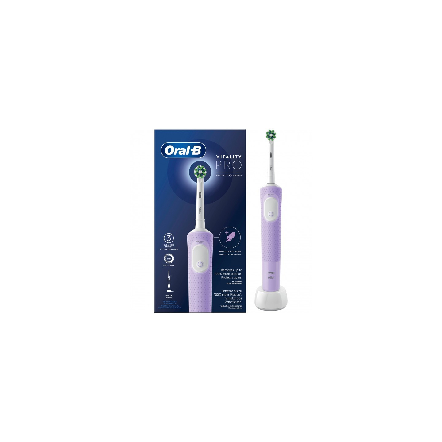 Oral-B Vitality Pro D103 lila — Buy in Cyprus with Fast Delivery