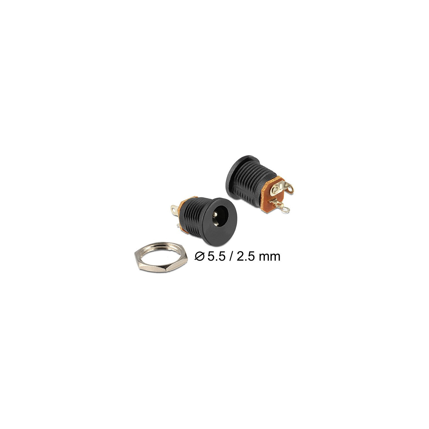 Netzanschluss - Gleichstromstecker 5.5 x 2.5 mm (W) — Buy in Cyprus with Fast Delivery