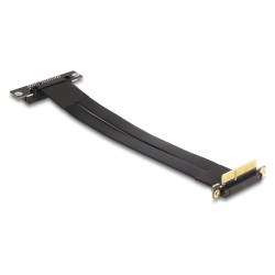 Riser Karte PCI Express x4 Stecker 90° gewinkelt zu x4 Slot 90° gewinkelt mit Kabel 30 cm — Buy in Cyprus with Fast Delivery