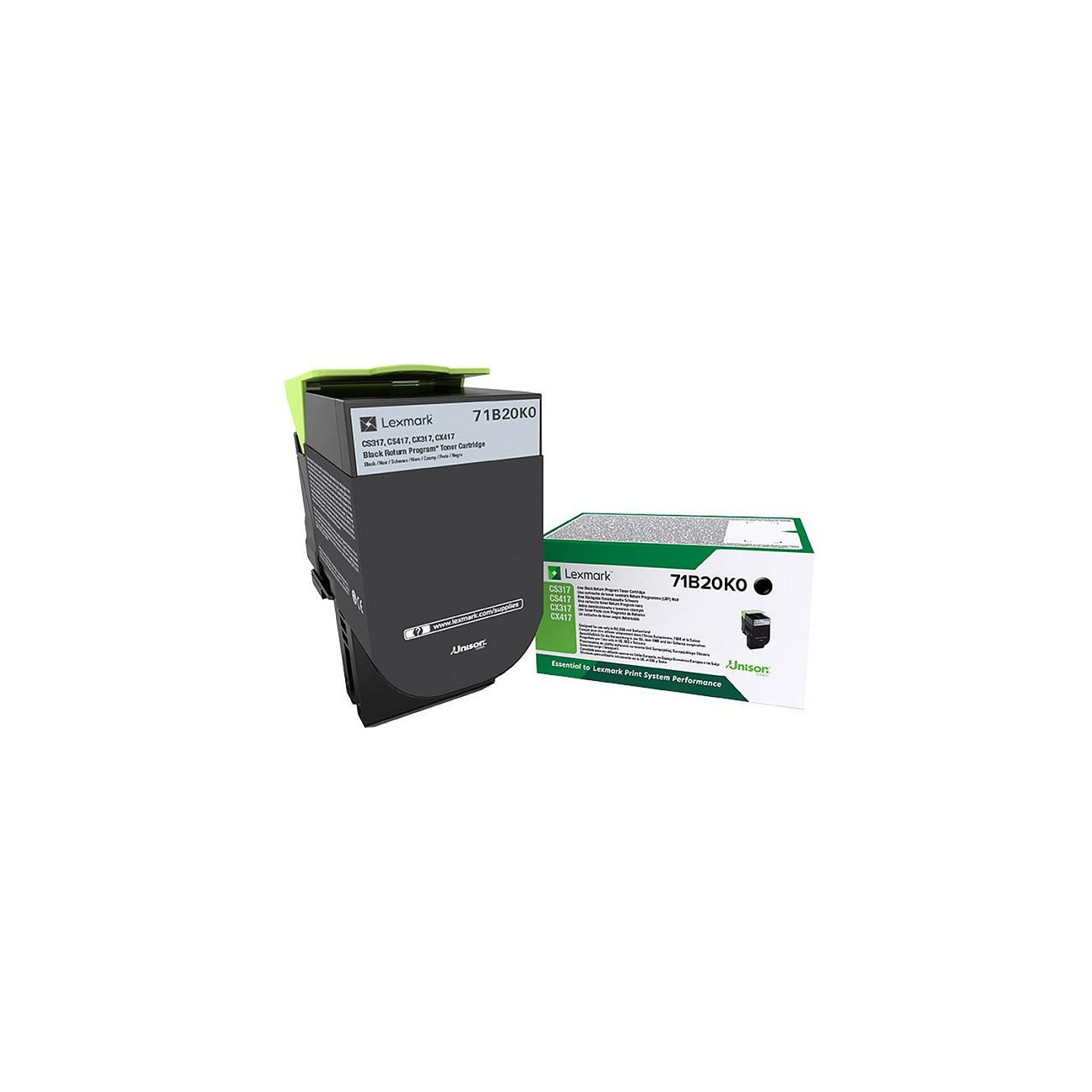 LEXMARK Toner schwarz Rck f. CS CX 317 417 517 ca. 3.000 S. — Buy in Cyprus with Fast Delivery