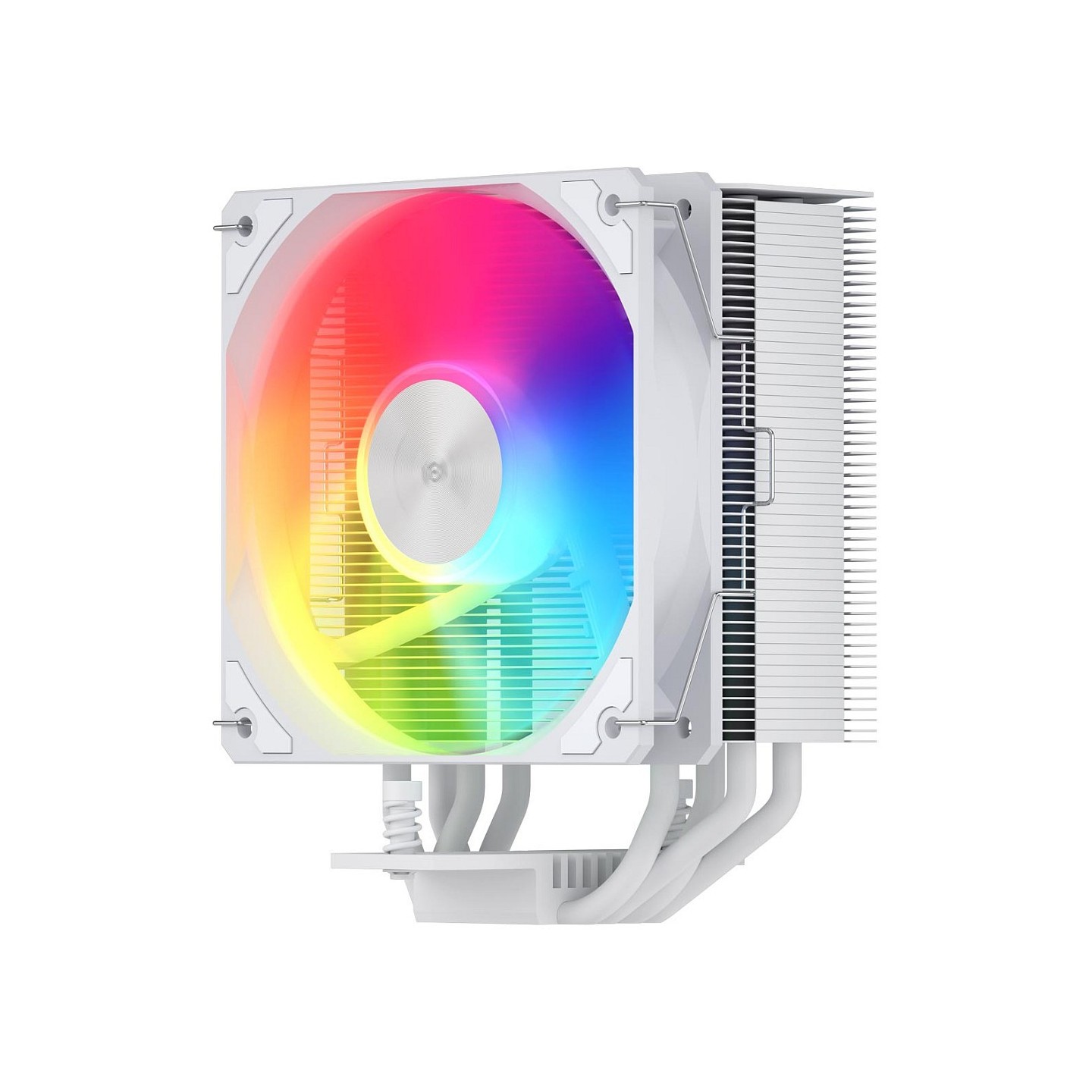 FSP NP5-WA CPU Air Cooler 120mm White ARGB LGA1851/AM5 (Retail) — Buy in Cyprus with Fast Delivery