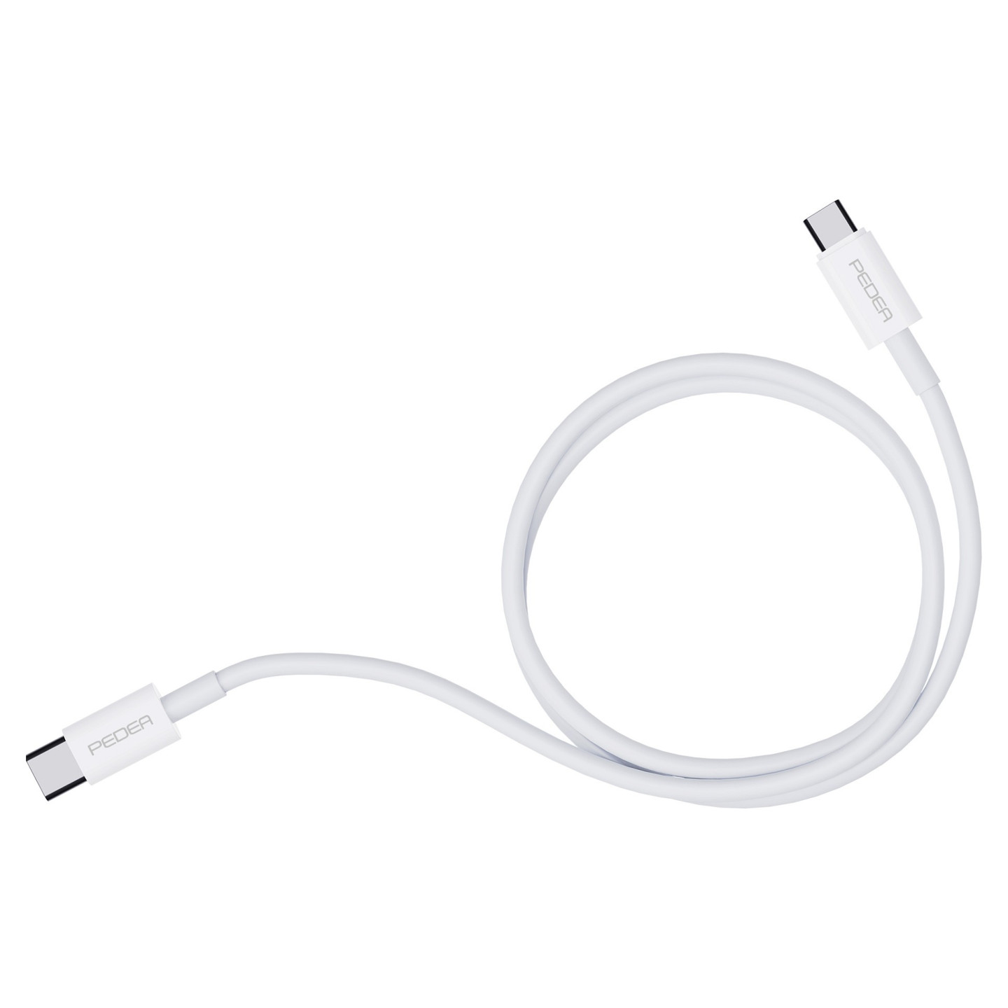 PEDEA Schnelllade- und Datenkabel USB-C USB-C. 1m. wei — Buy in Cyprus with Fast Delivery