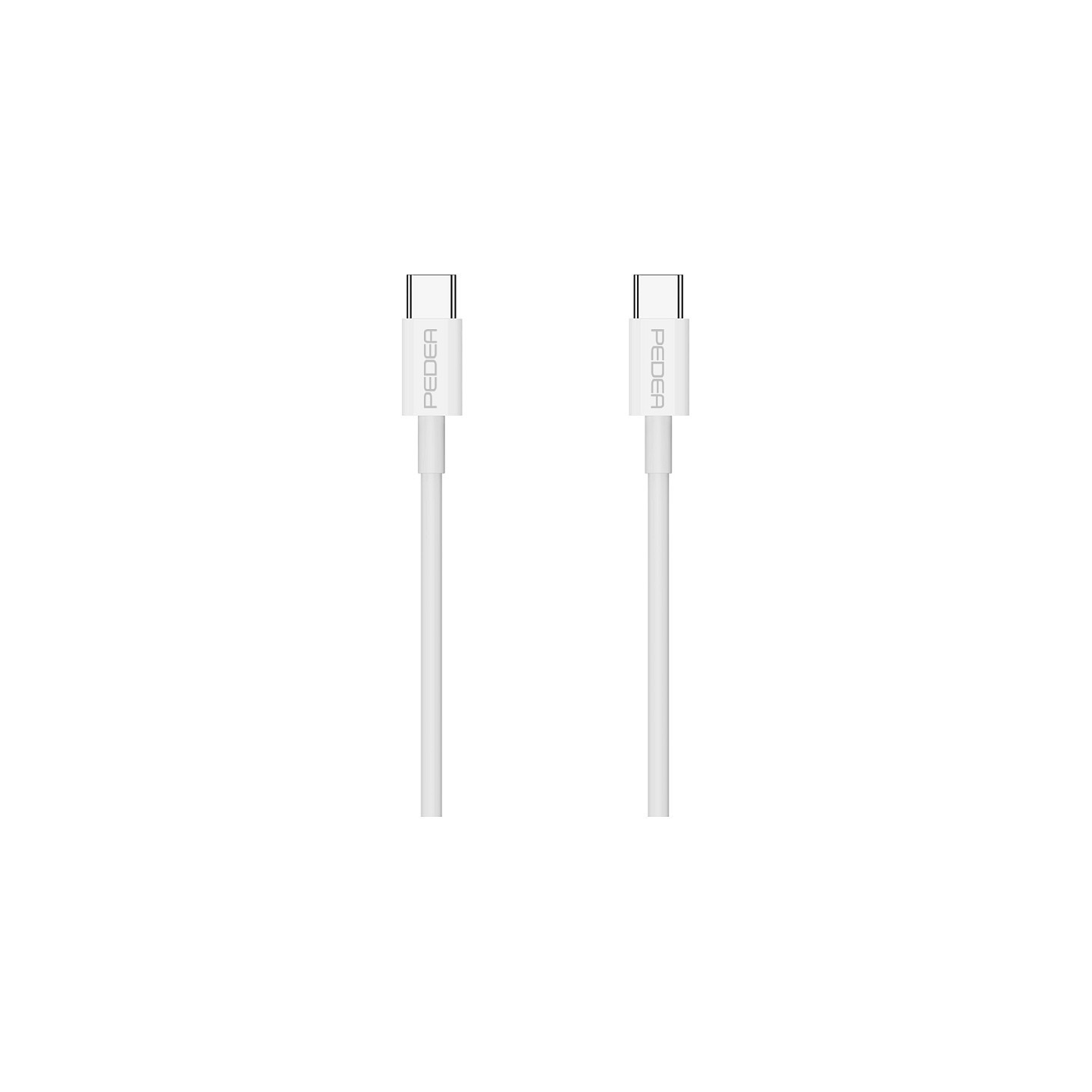 PEDEA Schnelllade- und Datenkabel USB-C USB-C. 1m. wei — Buy in Cyprus with Fast Delivery