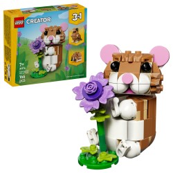 LEGO 31376 Creator 3-in-1 Niedlicher Hamster mit Blume — Buy in Cyprus with Fast Delivery