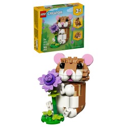 LEGO 31376 Creator 3-in-1 Niedlicher Hamster mit Blume — Buy in Cyprus with Fast Delivery