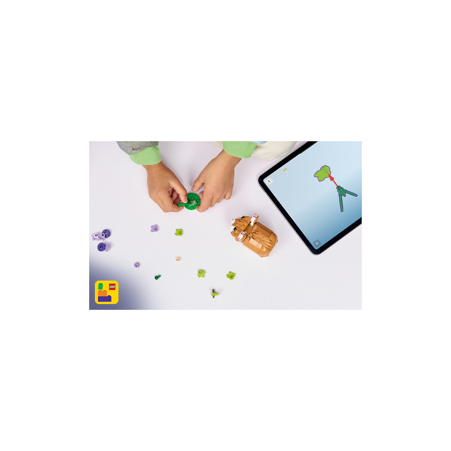 LEGO 31376 Creator 3-in-1 Niedlicher Hamster mit Blume — Buy in Cyprus with Fast Delivery