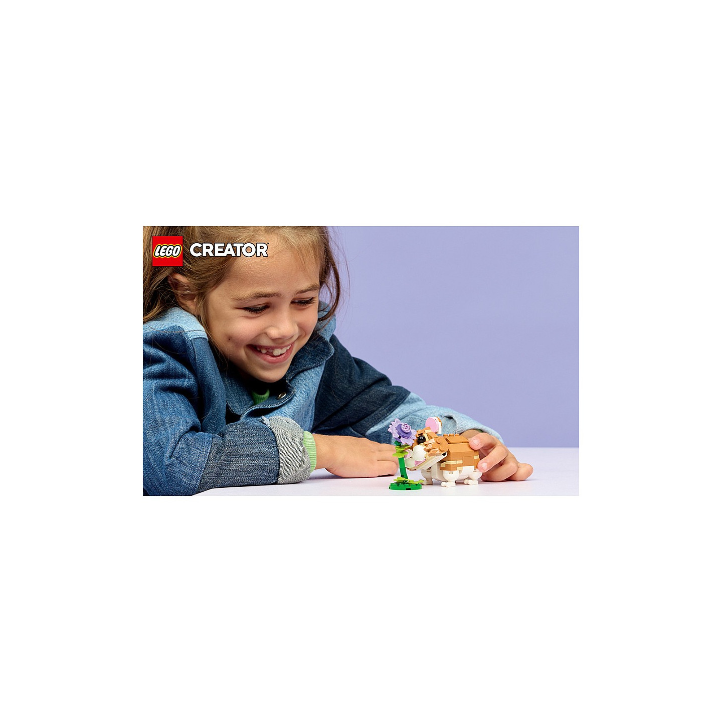 LEGO 31376 Creator 3-in-1 Niedlicher Hamster mit Blume — Buy in Cyprus with Fast Delivery