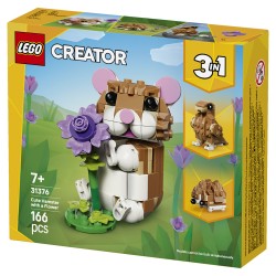 LEGO 31376 Creator 3-in-1 Niedlicher Hamster mit Blume — Buy in Cyprus with Fast Delivery