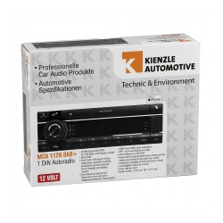 Axion Kienzle MCR 1120 DAB+ USB AUX BT Kurzschacht — Buy in Cyprus with Fast Delivery