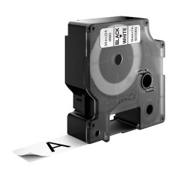 Dymo LabelWriter - D1 Etiketten Glanzband - 19 mm x 7 m - Schwarz auf Weiß - (S0720830) — Buy in Cyprus with Fast Delivery