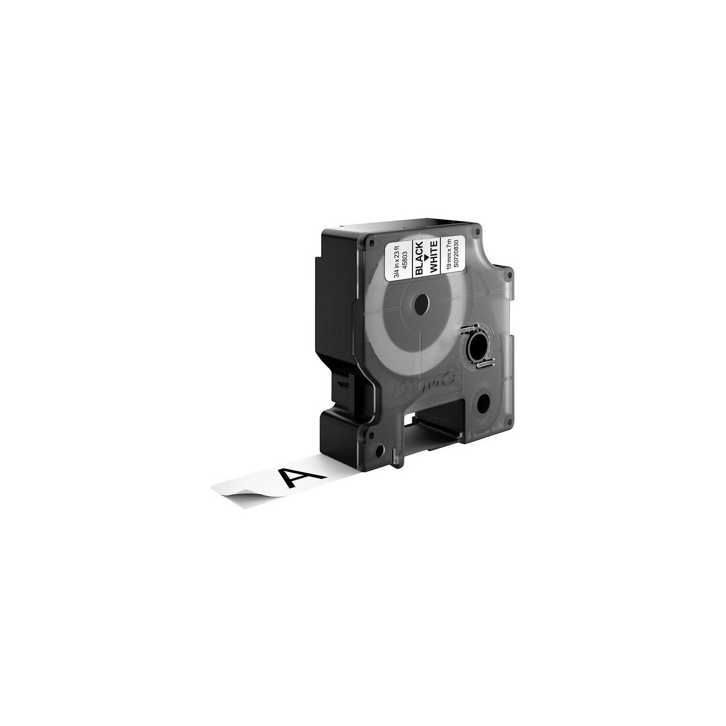 Dymo LabelWriter - D1 Etiketten Glanzband - 19 mm x 7 m - Schwarz auf Weiß - (S0720830) — Buy in Cyprus with Fast Delivery