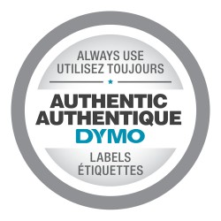 Dymo LabelWriter - D1 Etiketten Glanzband - 19 mm x 7 m - Schwarz auf Weiß - (S0720830) — Buy in Cyprus with Fast Delivery