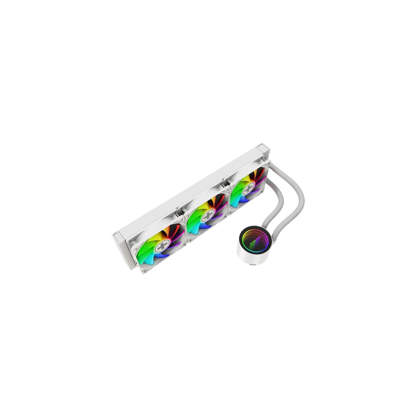 Xilence LiQuRizer LQ360G.W.ARGB - XC998 - 360mm AIO Liquid CPU Cooler, ARGB, White — Buy in Cyprus with Fast Delivery