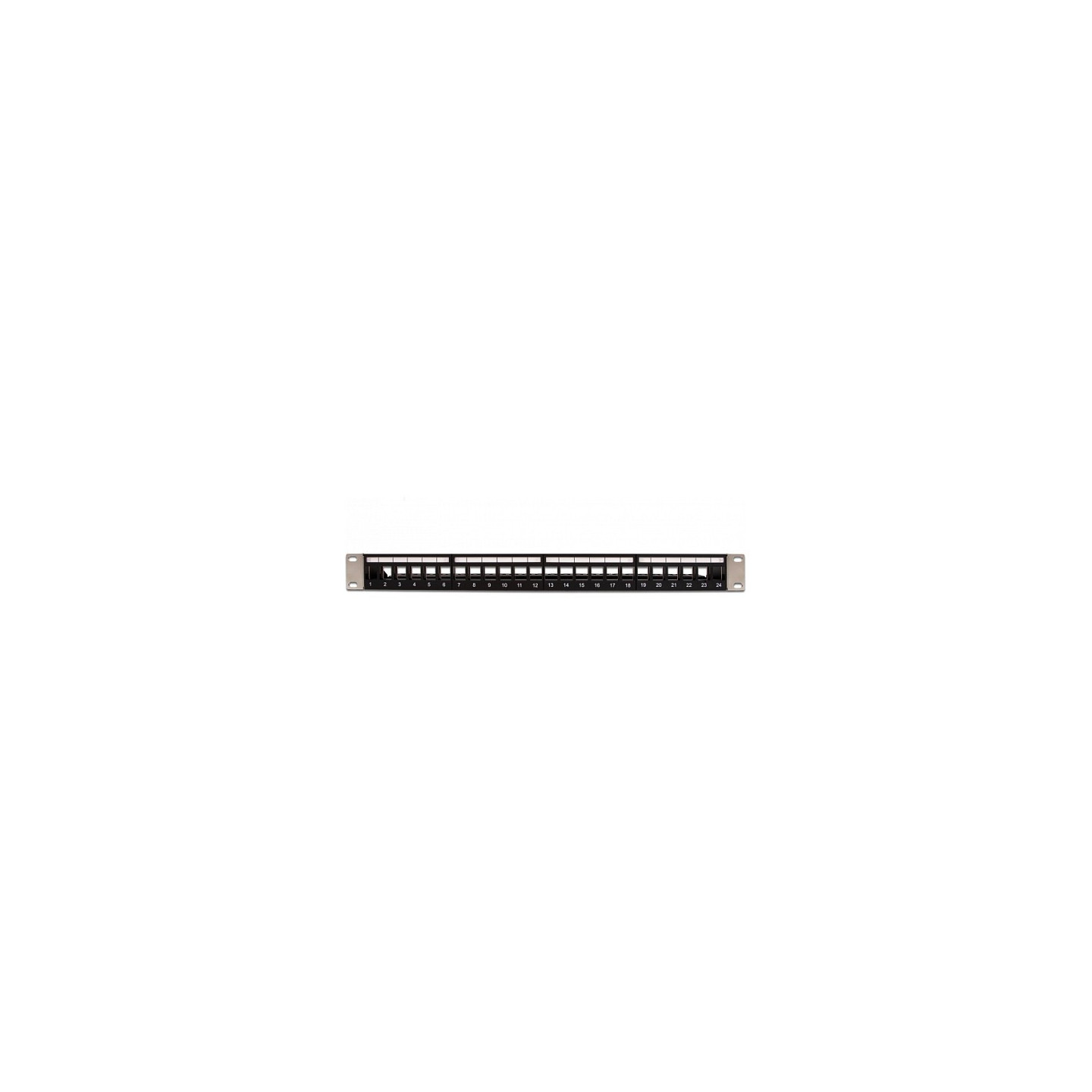 Delock 19? Keystone Patchpanel 24 Port mit Entlastungsschiene schwarz — Buy in Cyprus with Fast Delivery