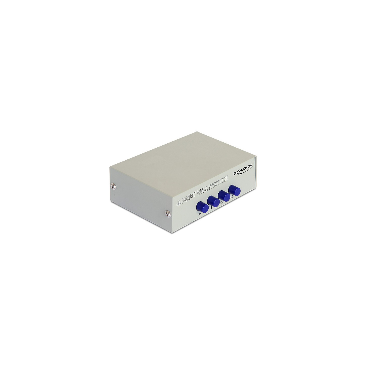 DELOCK Switch 4-port VGA manuell bidire — Buy in Cyprus with Fast Delivery