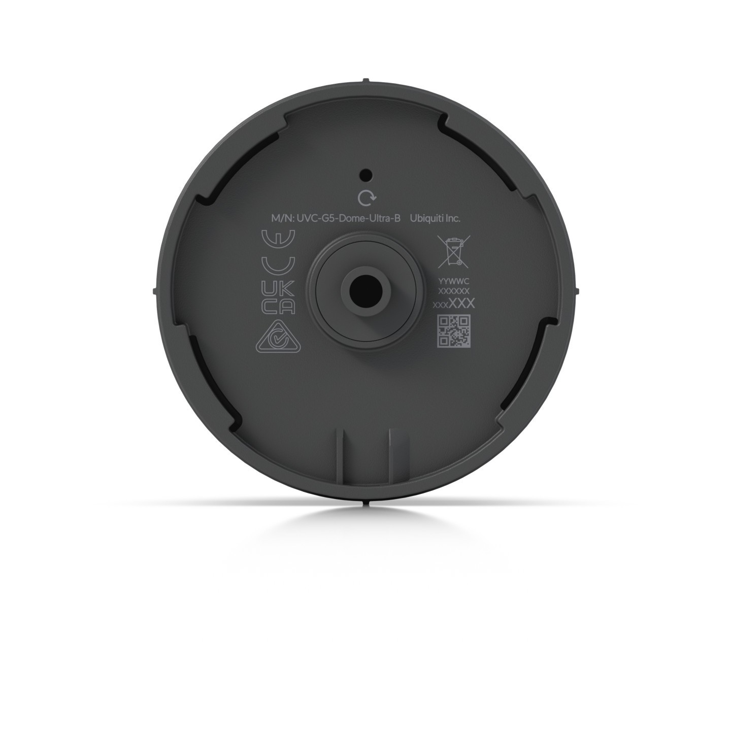 Ubiquiti UVC-G5-Dome-Ultra - Black Dome Security Camera - 4MP (2688x1512), IR 20m, ARM Cortex-A7